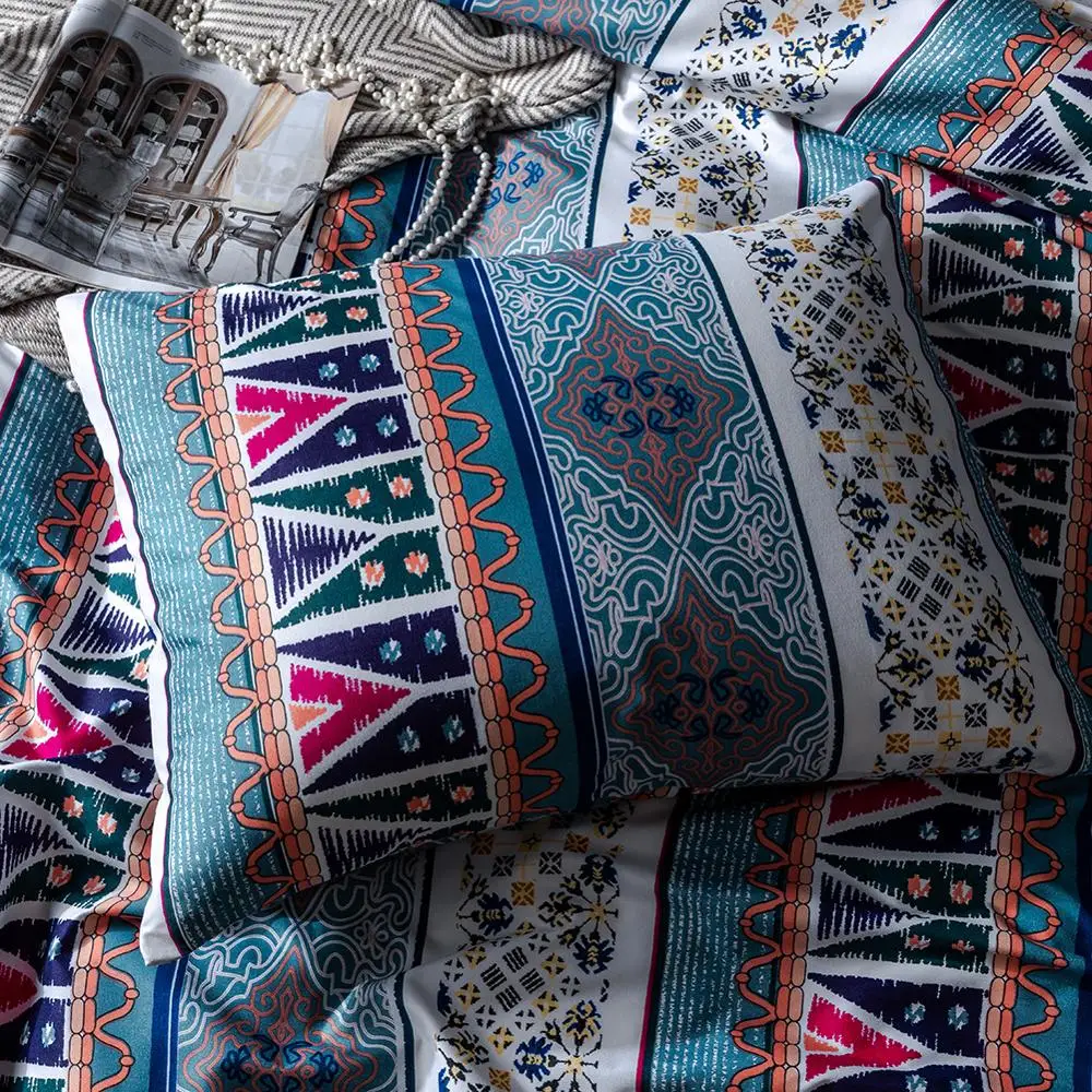 Домашний текстиль набор пододеяльников наволочки мягкое постельное белье из