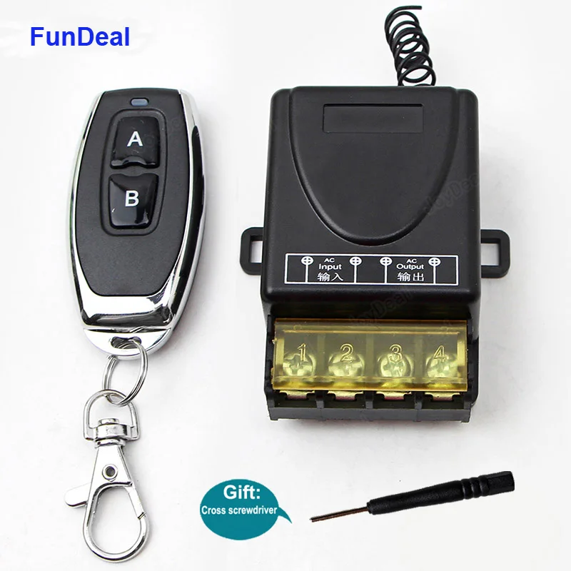 Беспроводной радиочастотный передатчик FunDeal с пультом дистанционного
