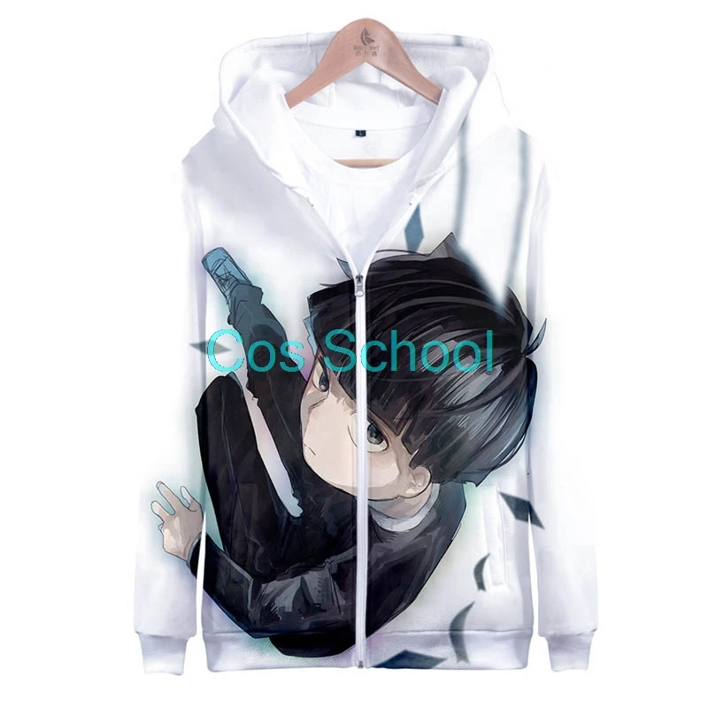 Cos School аниме Mob Psycho 100 Косплей толстовки Kageyama Shigeo Повседневная куртка пальто