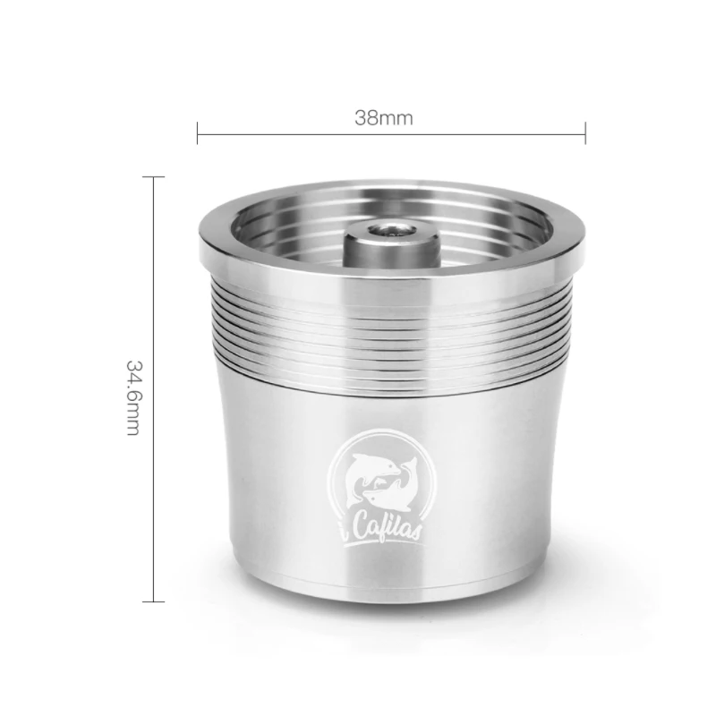Многоразовый инструмент для наполнения кофе из нержавеющей стали совместимый с