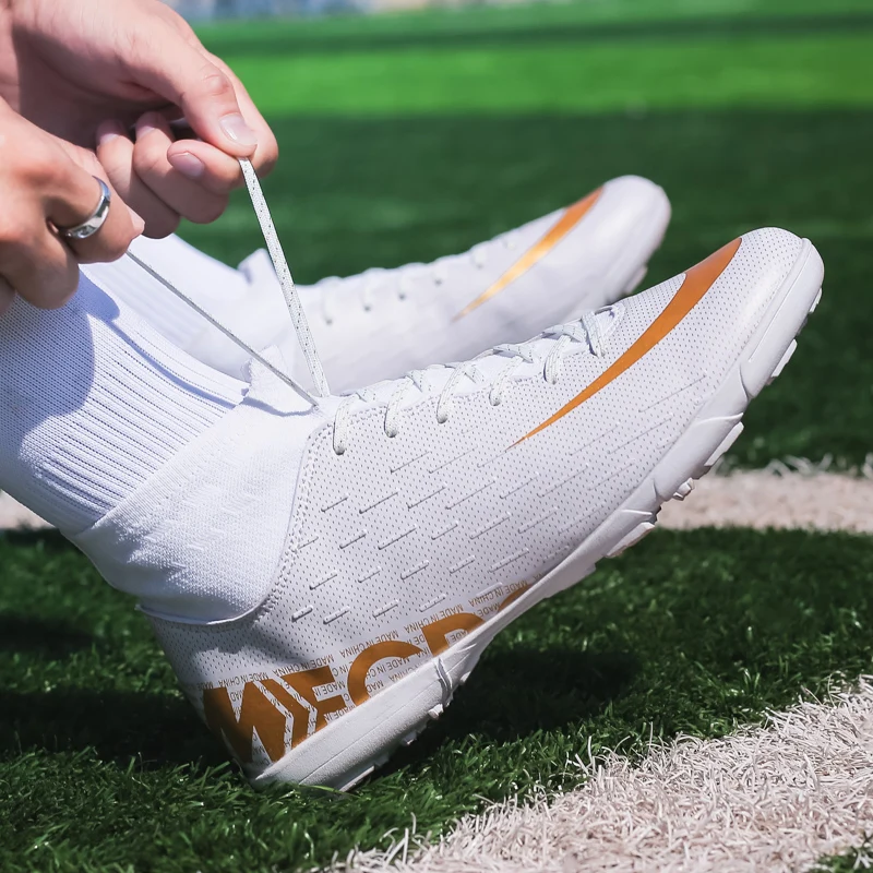 Новинка мужские футбольные бутсы Superfly 13 TF CR7 neymar 360 элитные тренировочный носок
