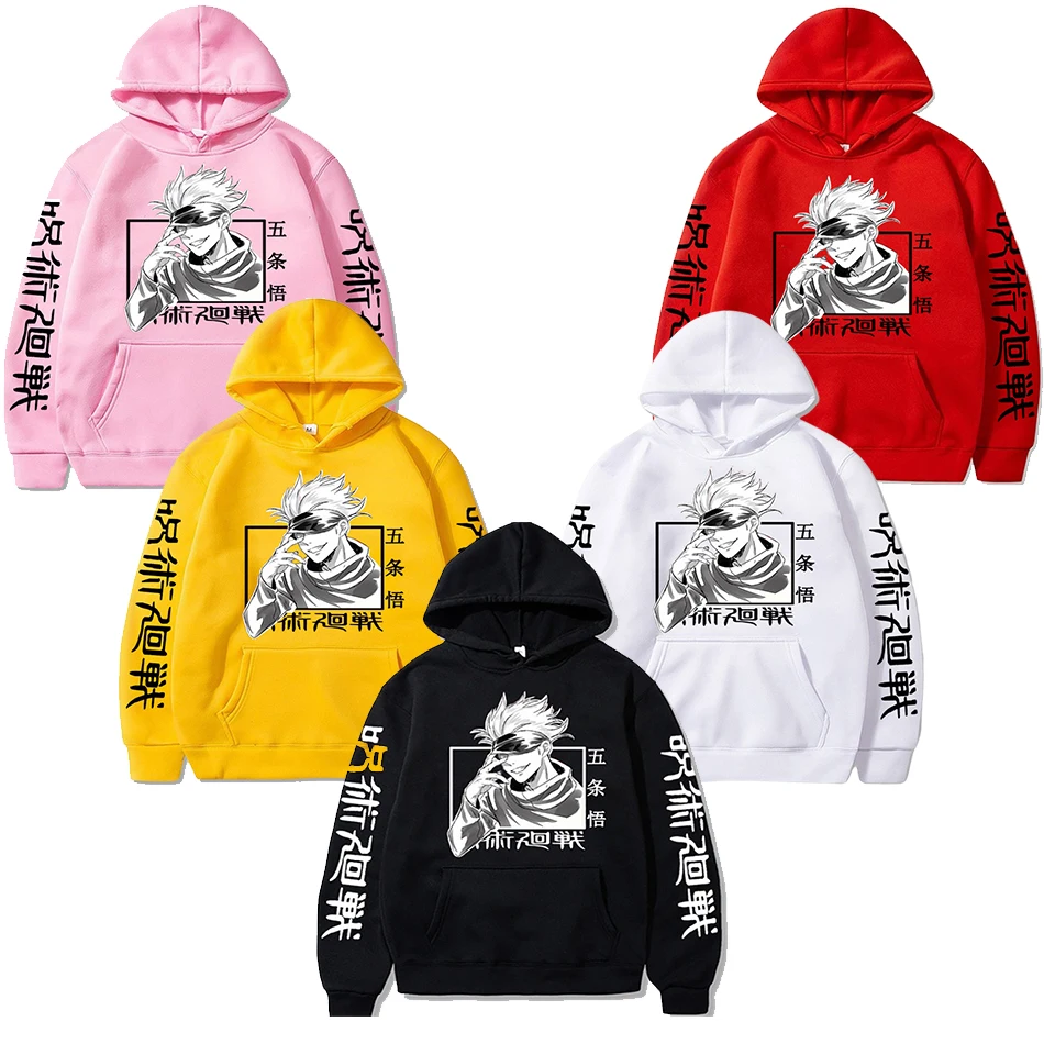 

My Hero Academia Sweatshirts Tokyo Revengers Hoodies 2021 Autumn Winter Male Oversized Coat Anime Jujutsu Kaisen Men's Clothes