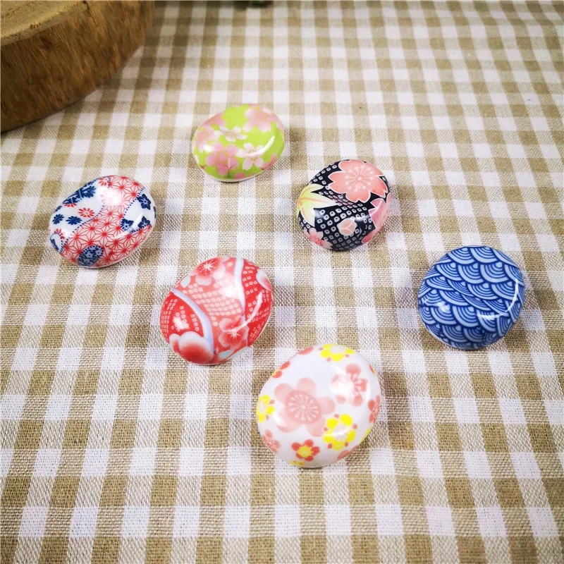 6 стилей мини керамический японский стиль палочки для еды Ретро держатель ложки