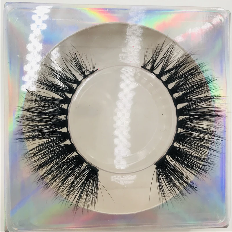 3D норковые ресницы 100% ручной работы сибирские не раздражают натуральные 15 мм |