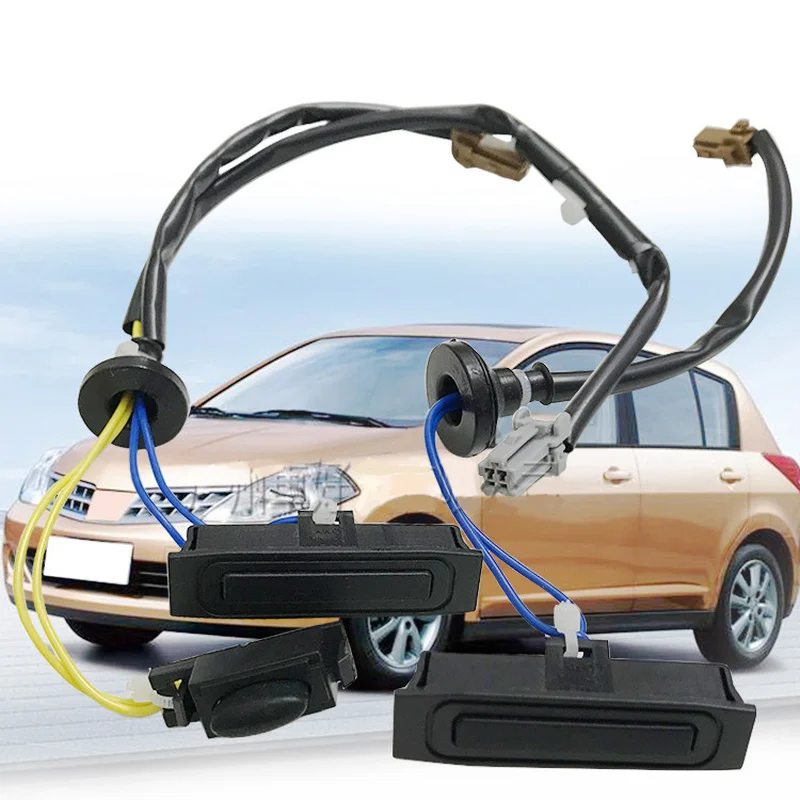 Переключатель датчика багажника Кнопка открытия задней двери для Nissan Tiida Sylphy