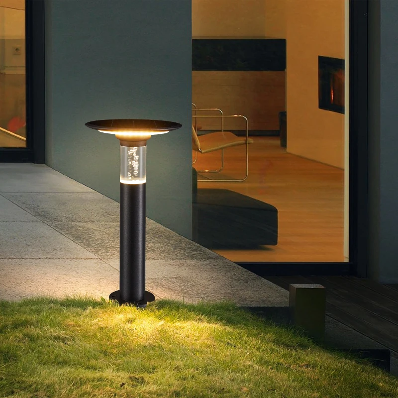 Светильник для газона на вилле садовый декоративный светодиодный светильник