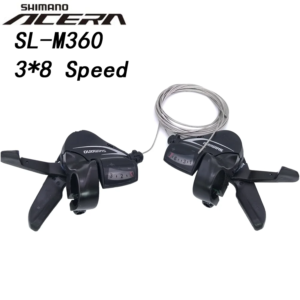 Shimano Acera SL M360 3x8 скоростной триггерный переключатель передач для горного