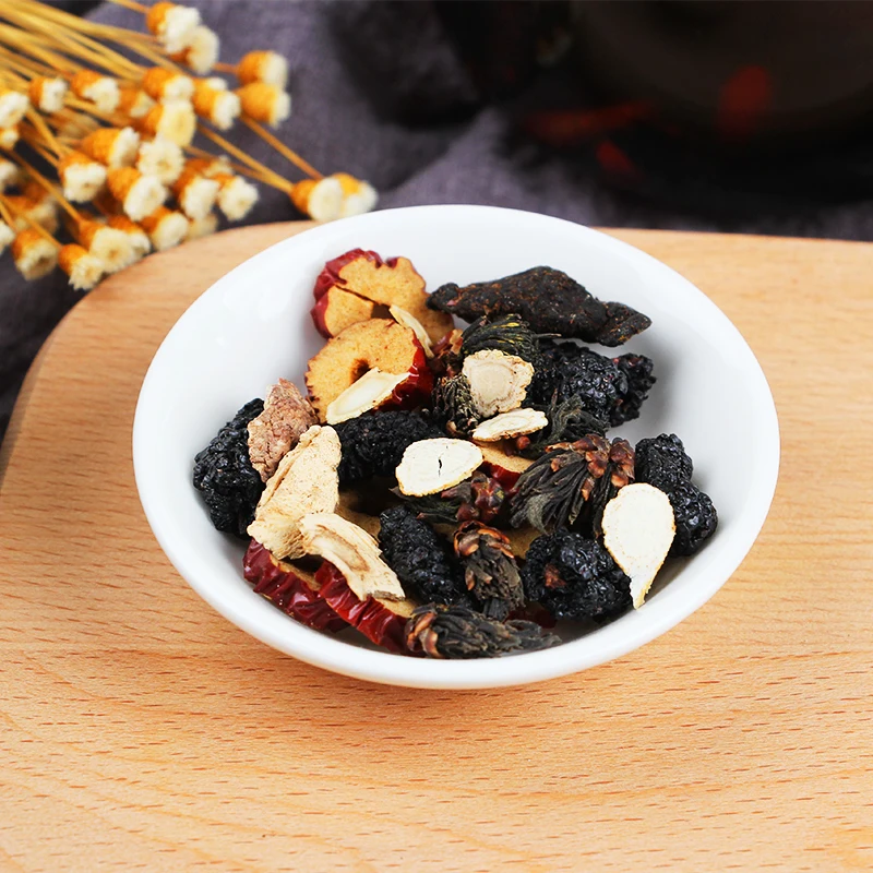 Wubao чай китайский травяной зеленый чайный горшок для похудения Детокс диета Цин