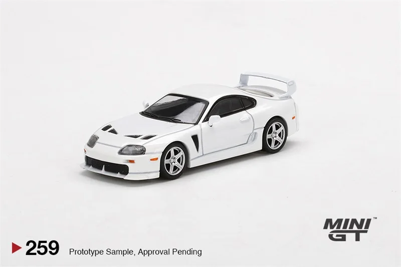 

Мини GT 1:64 Toyota TRD 3000GT, супер белый литая модель автомобиля