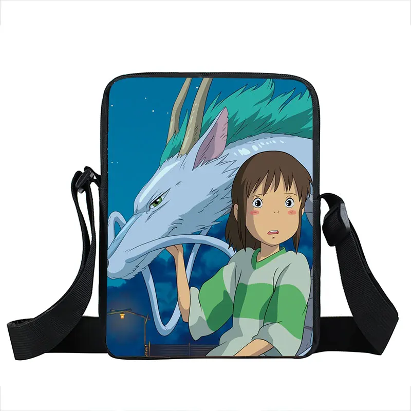 Мини сумка мессенджер с рисунком Аниме Тоторо/Нацумэ yuujinchou женская сумки через