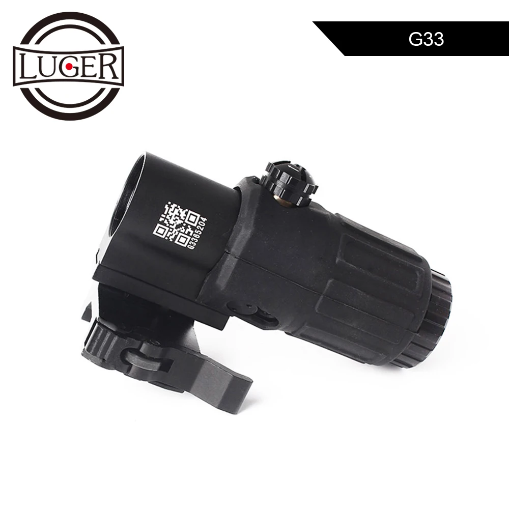 Оптический прицел для охоты LUGER G33 страйкбол 3X лупа с переключателем на сторону