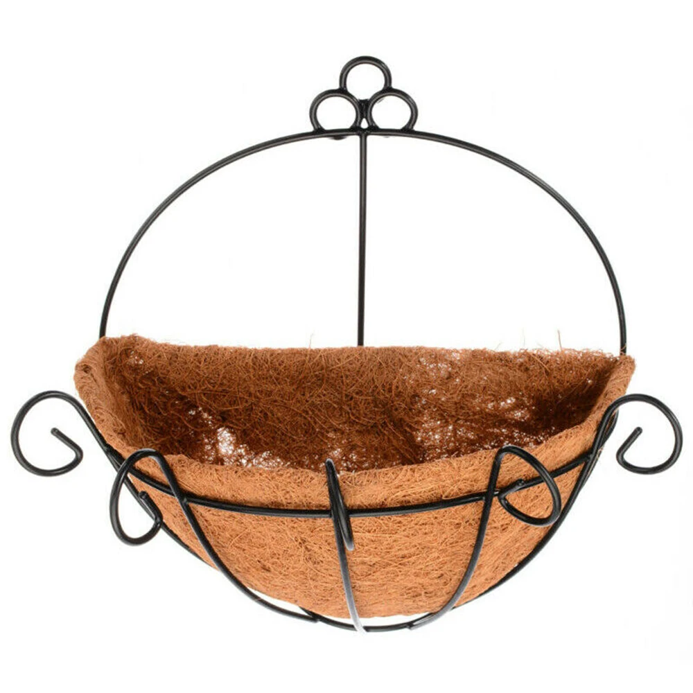 Уникальная садовая Балконная подвесная Цветочная корзина для растений