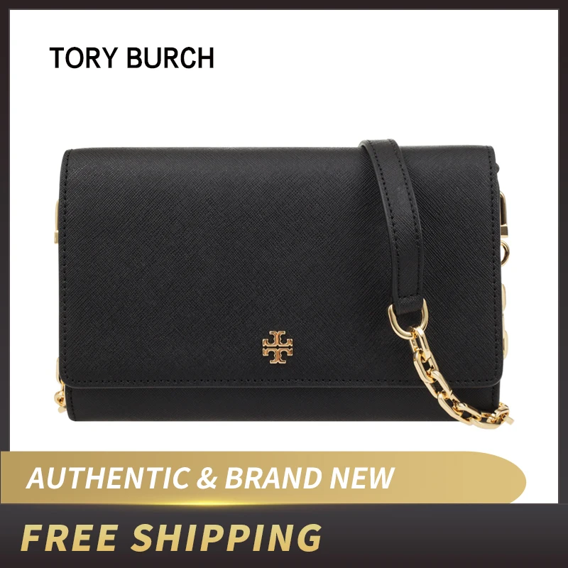 Оригинальная и брендовая Новинка роскошная женская сумка через плечо Tory Burch Emerson