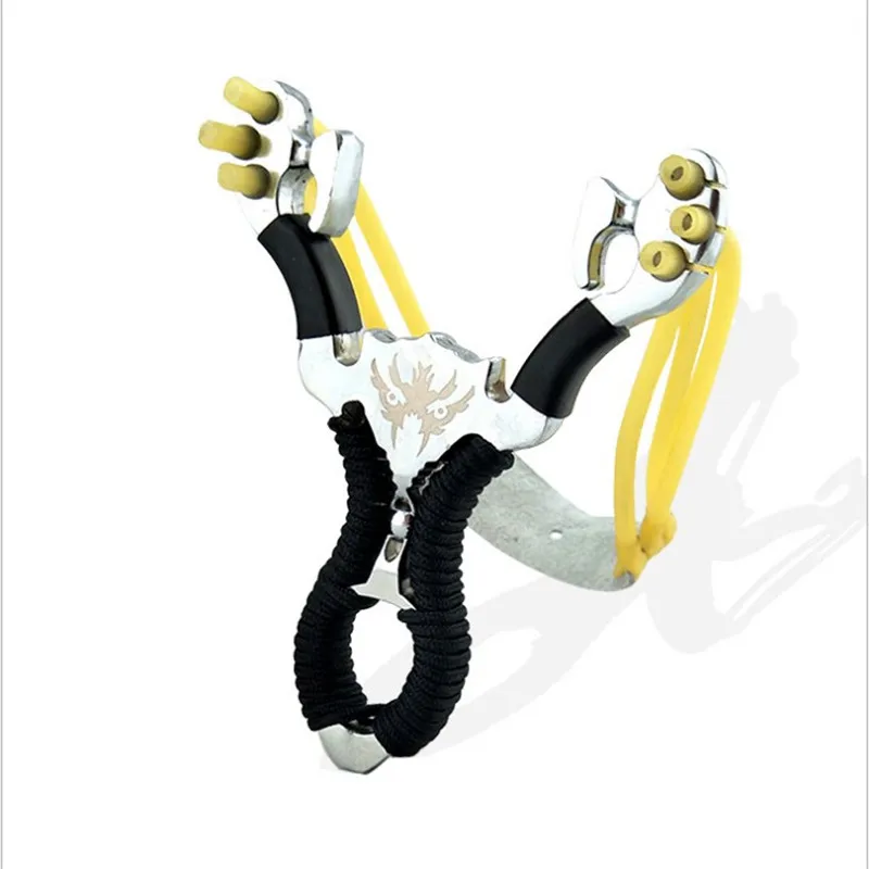 Мощная Рогатка из сплава охотничий толстый наручный браслет катапульта