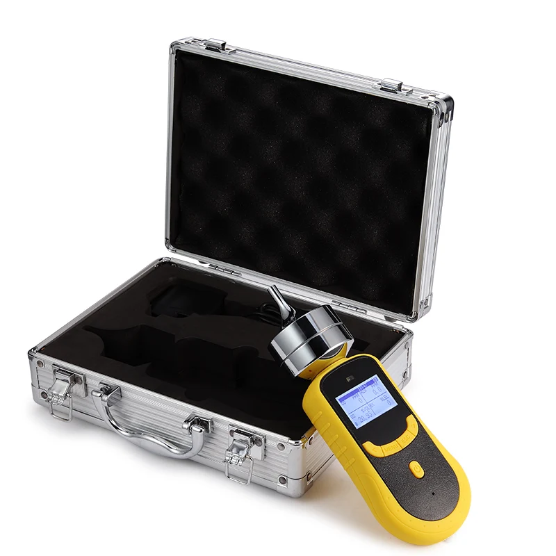

0-100%LEL pumping portable handheld hydrogen h2 gas leak detector analyzer