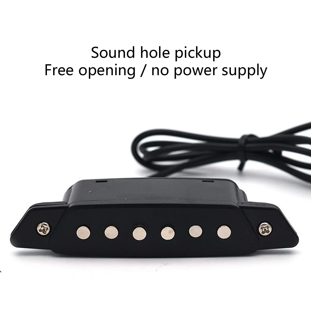 Гитары Палочки до 10 см Звук отверстия магнитный пассивный держатель усилителя