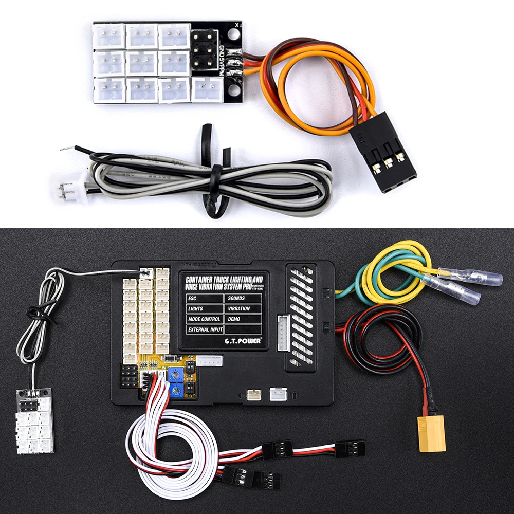 Светильник Системы Плата расширения PH2.0 модуль для Tamiya по супер скидке MFC-03 1/14 RC