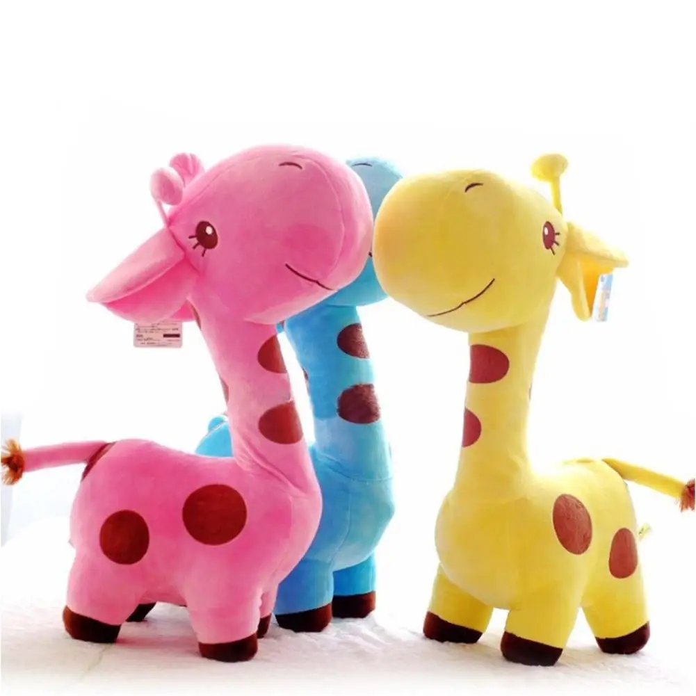 Милая кукла жираф животные Мягкая Детская плюшевая игрушка домашний офис Декор