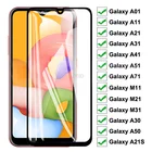 Защитное стекло для Samsung Galaxy A01 A11 A21 A31 A41 A51 A71, защитные пленки для экрана Samung A21S M11 M21 M31 A30 A50, закаленное стекло