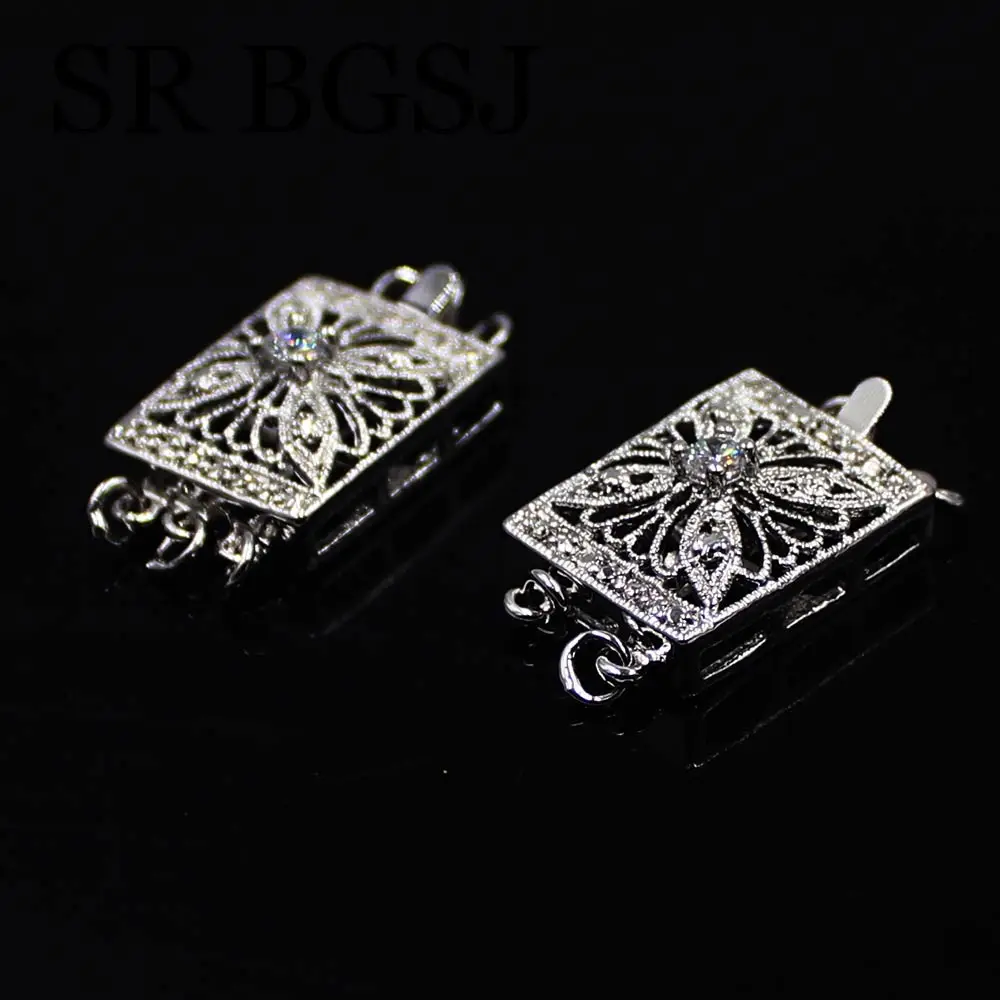 Бесплатная доставка 13x16 мм ювелирное изделие Stardust желтое золото 2 нити 3-strand