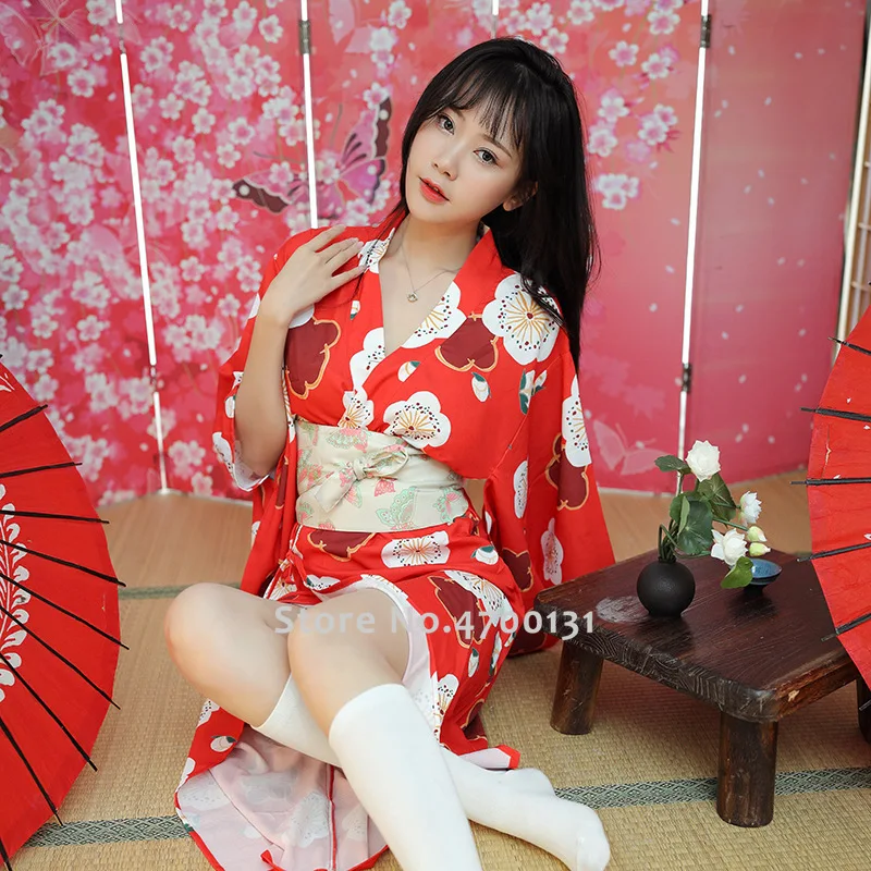 Японское традиционное свадебное вечернее платье женское кимоно Geisha Sakura Haori для