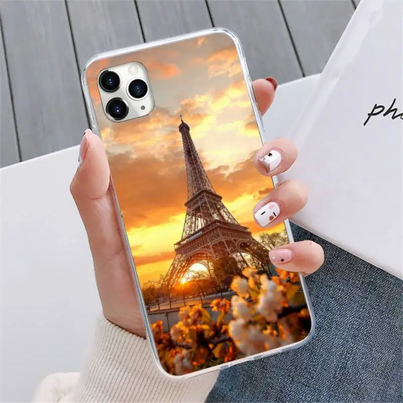 

France Paris the Eiffel Tower 1 Phone Case For iphone 12 5 5s 5c se 6 6s 7 8 plus x xs xr 11 pro max mini