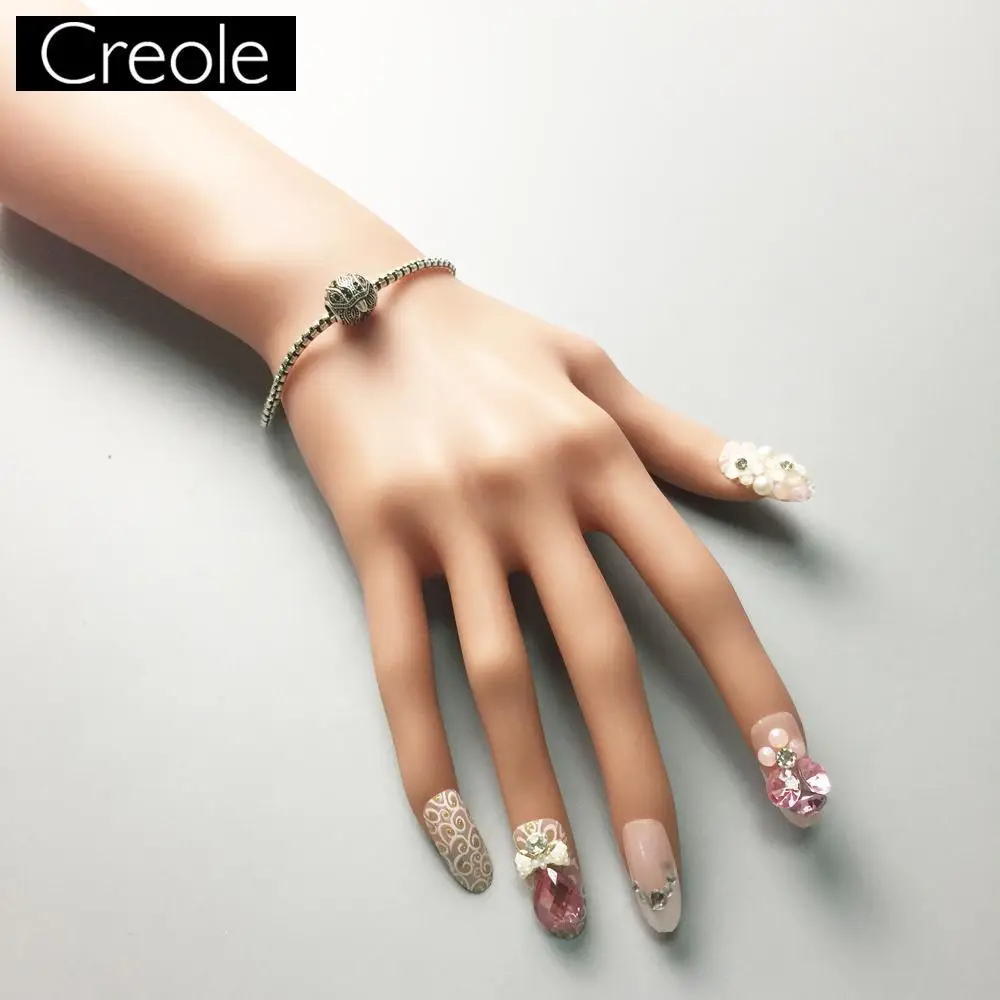 Бисер Орел европейский стиль серебряные ювелирные изделия с большим отверстием