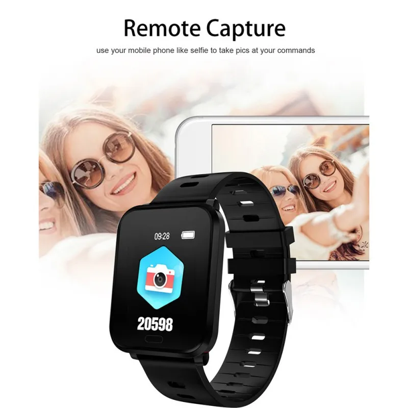 Водонепроницаемый Фитнес-трекер с пульсометром и тонометром | Электроника