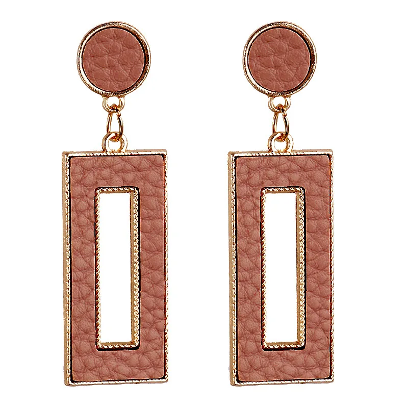 Женские корейские клипсы серьги для ушей без проколов Brincos модные геометрические