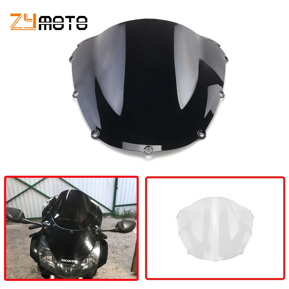 Для Honda CBR 900 RR 954 2002 2003 новый прозрачный двухпузырьковый ветровой экран для