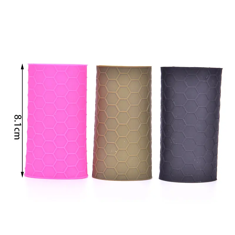 

1PC Rubber Grip Cover Covert Clutch Universal Tactical Grip Sleeve with Hex Pattern Tactical Hunting Accessories