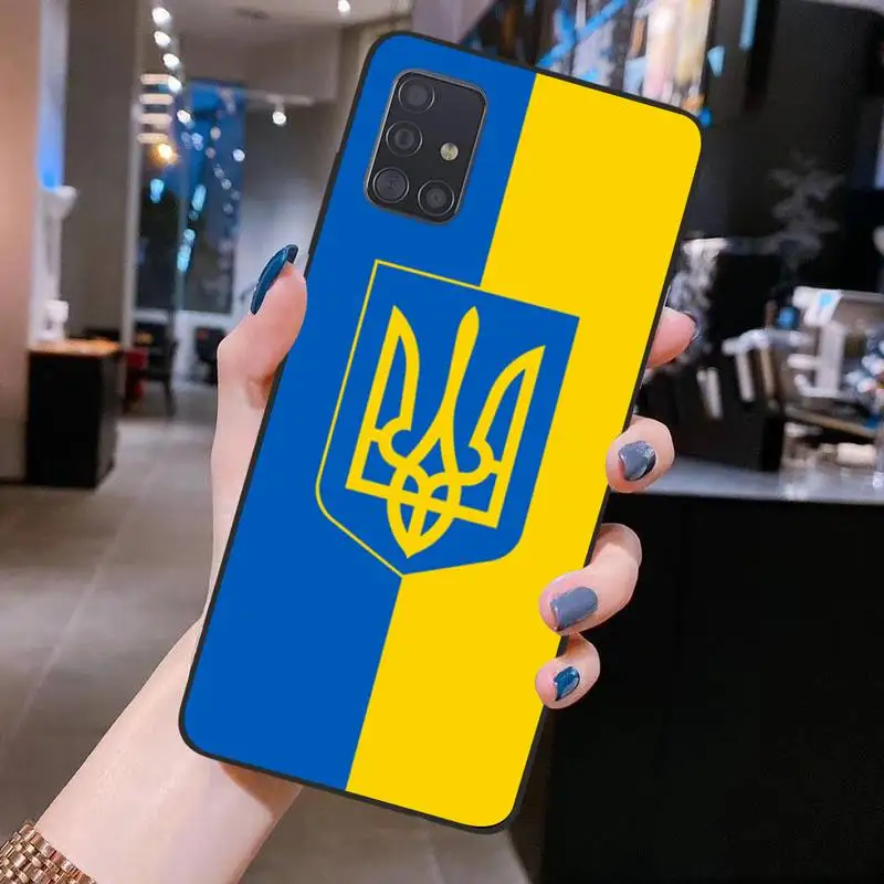 Чехол для телефона с украинским флагом Samsung S20 plus Ultra S6 S7 edge S8 S9 S10 5G lite 2020 - купить по