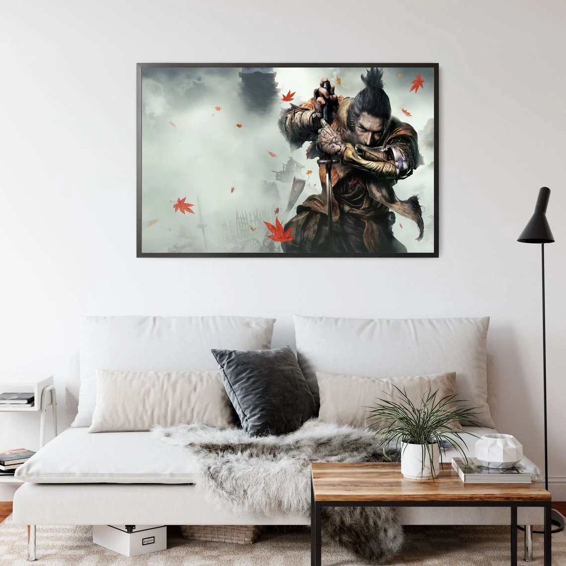 

Sekiro Video Game Canvas Poster Home Wall Painting Decoration (No Frame)