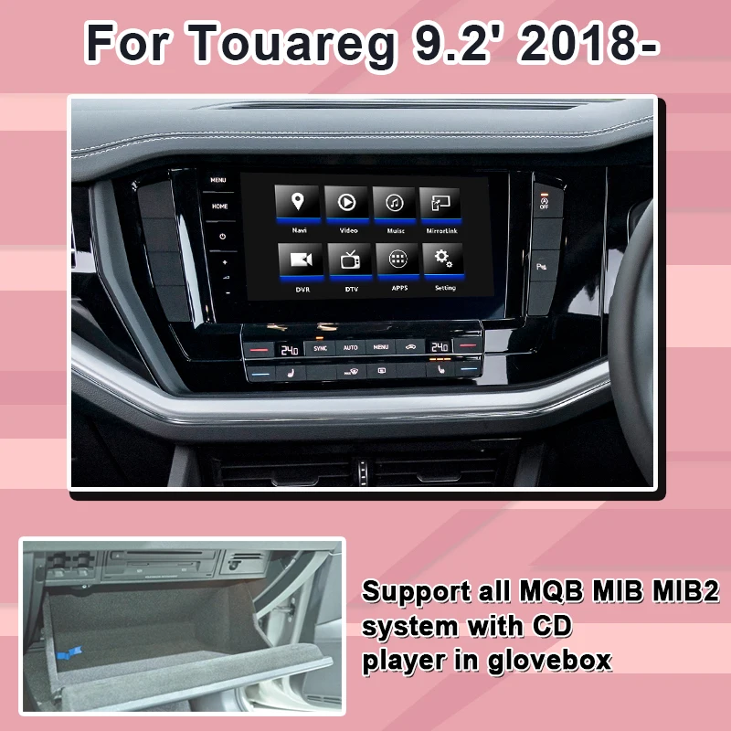 Android/carplay интерфейсная коробка для Volkswagen Touareg 9," Откройте для себя pro discovery MIB видео интерфейсная коробка youtube Яндекс