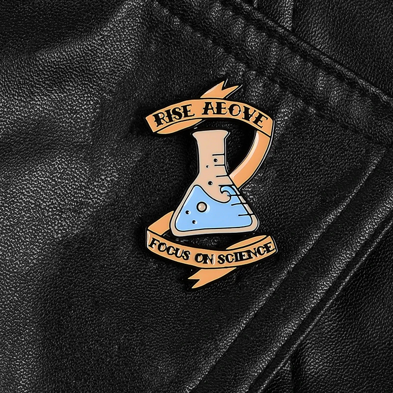 Химические броши на булавке ювелирные изделия для изучения науки и открытия