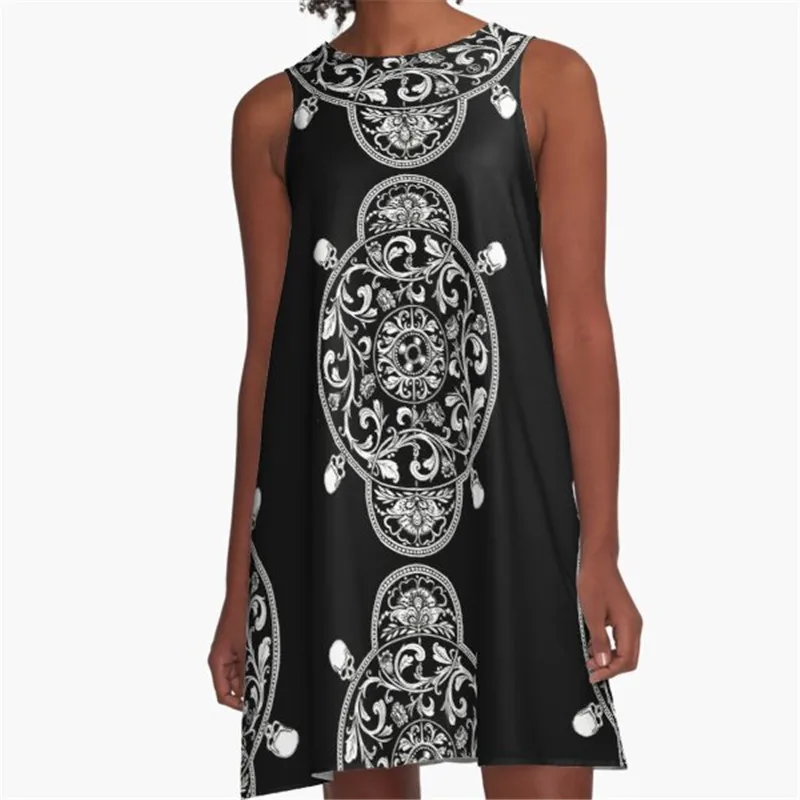 

Fashion Women summer dresse Candy Aquamarine Printed A-Line Boho Dress for women harajuku Sexy ladies mini short beach dress