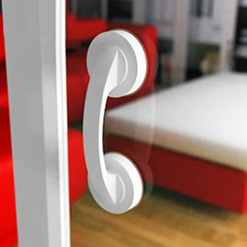 Часы с чашкой на присоске для ванной рукоятка душа защитная дверь поручень кухни