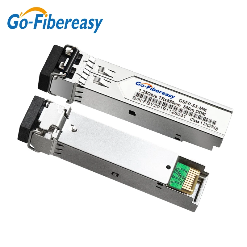 

SFP 1,25G оптический модуль Gigabit Multimode 1000Base-SX MMF 850nm двойной SFP оптический модуль SFP-1.25G-MMF-850nm-550M SFP оптический модуль