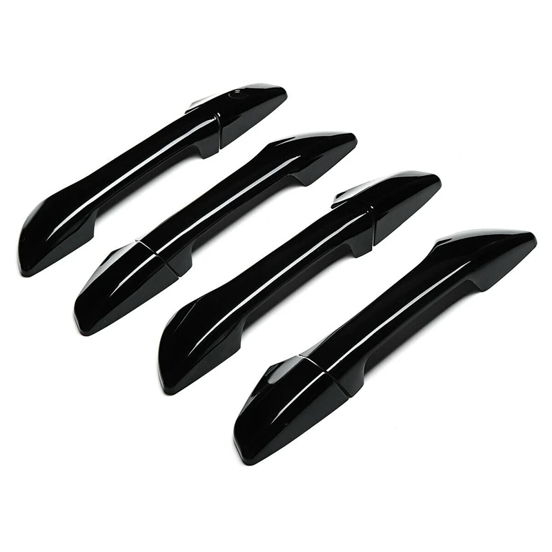 

8Pcs/Kit Glossy Black Door Handle Covers Trims for Honda Accord Sedan 2008-2012