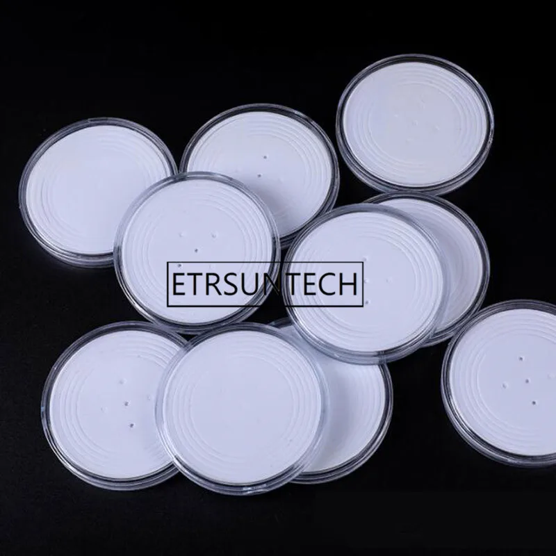 

100 шт. прозрачный Круглый прямой монтаж герметичный капсулы для монет держатель дисплей чехол для хранения с регулируемым кольцом-прокладк...