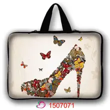 Flower Shoes Laptop Handbag Sleeve Ultrabook Notebook 13 14 15.6 inch Carrying Case For Macbook Air Pro ASUS Acer Lenovo Dell