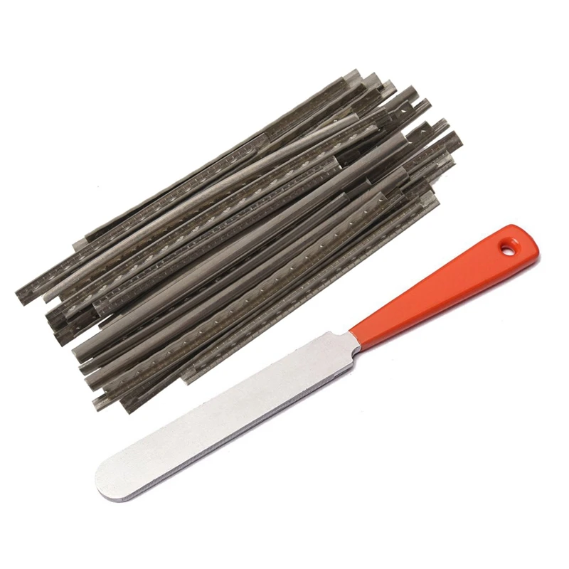 1 шт. Luther файл из нержавеющей стали Узкий Двойной режущий инструмент и 24 2 9 мм