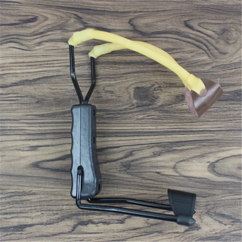 Черная Рогатка на запястье Охотничья катапульта стрельба из лука с высокой