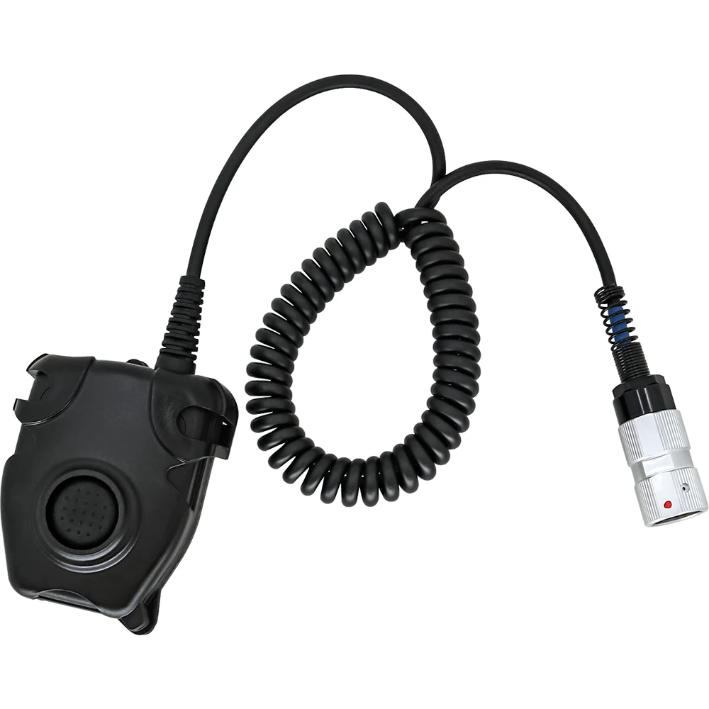 TAC-SKY Military Adapter Tactical PTT For AN/PRC 148152 Virtual Case Walkie-Talkie Model, Spring Wire 6-Pin PRC  PTT