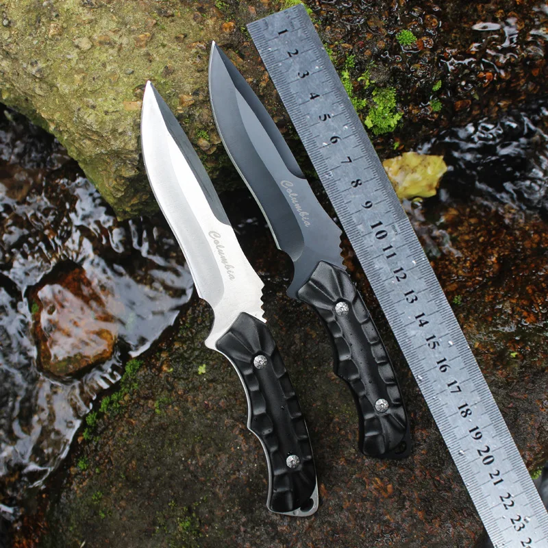 

Military Tactical Stright Knife High Hardness Saber Survival Knife Self-defense Sharp Blade Outdoor EDC Knife
