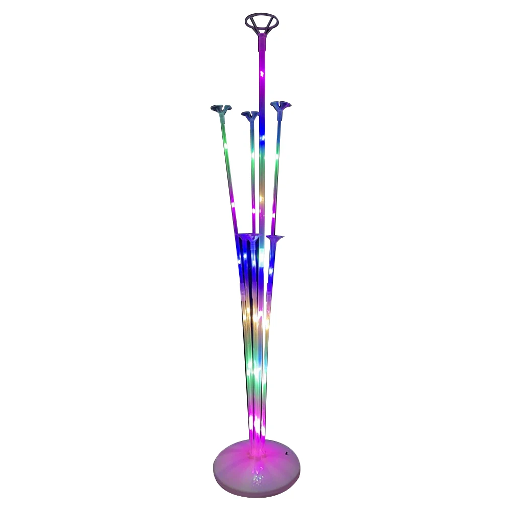LED Balloon Stand Transparent Sturdy Family Bracket Outdoor Durable Splice | Дом и сад