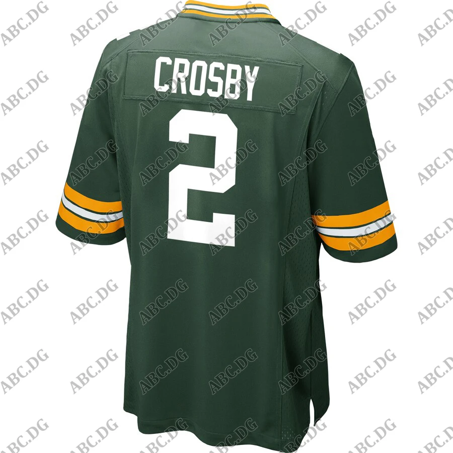 

Customized Stitch American Football Jersey Men Women Kid Youth Green Bay Mason Crosby Green Game Jersey