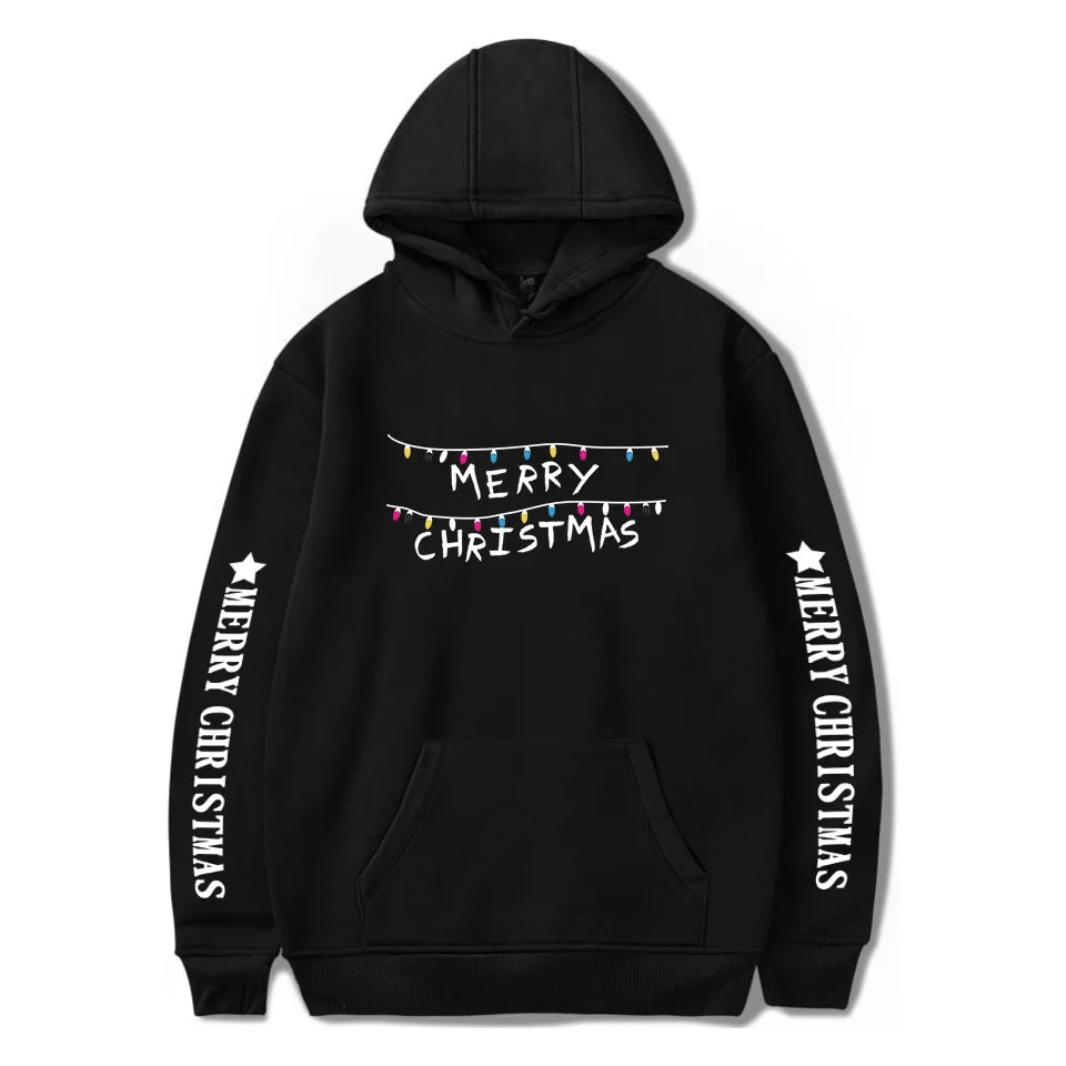 

Prowow Merry Christmas Printed Hoodie Men's Women's Fashion High Quality Pullover Men Ladies Casual Hip Hop Plus Size Clothes