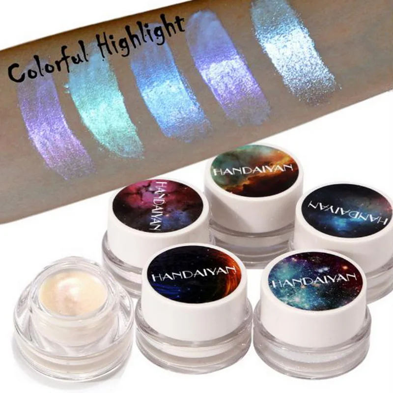 5 цветов блеск косметическое средство крем уход за кожей лица свечение контур