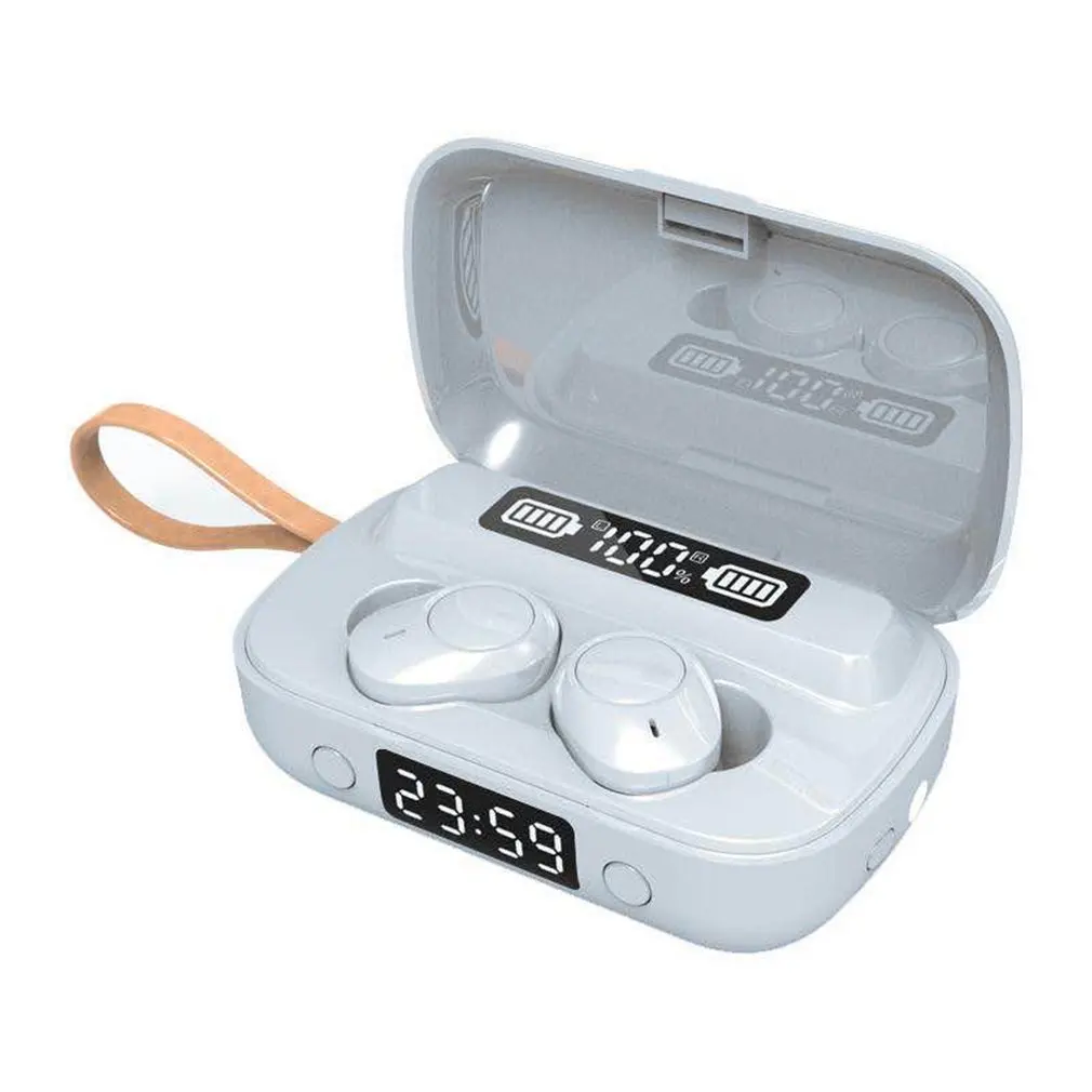 

Беспроводные наушники A13, светодиодный ные наушники-вкладыши со светодиодным дисплеем 5,1, гарнитура для зарядки, звонков, шумоподавления, на...